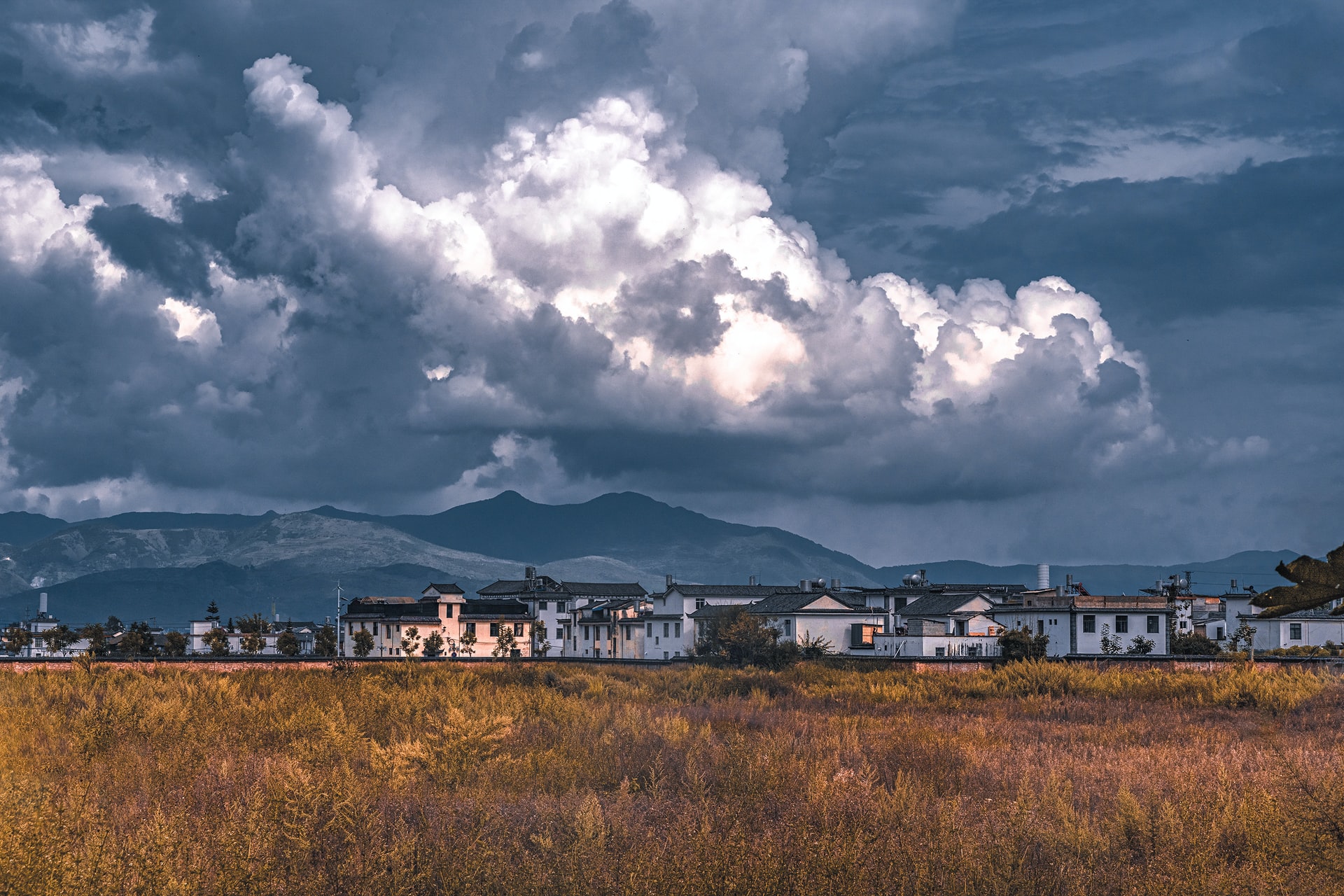 A Storm Brews Over a Small Town