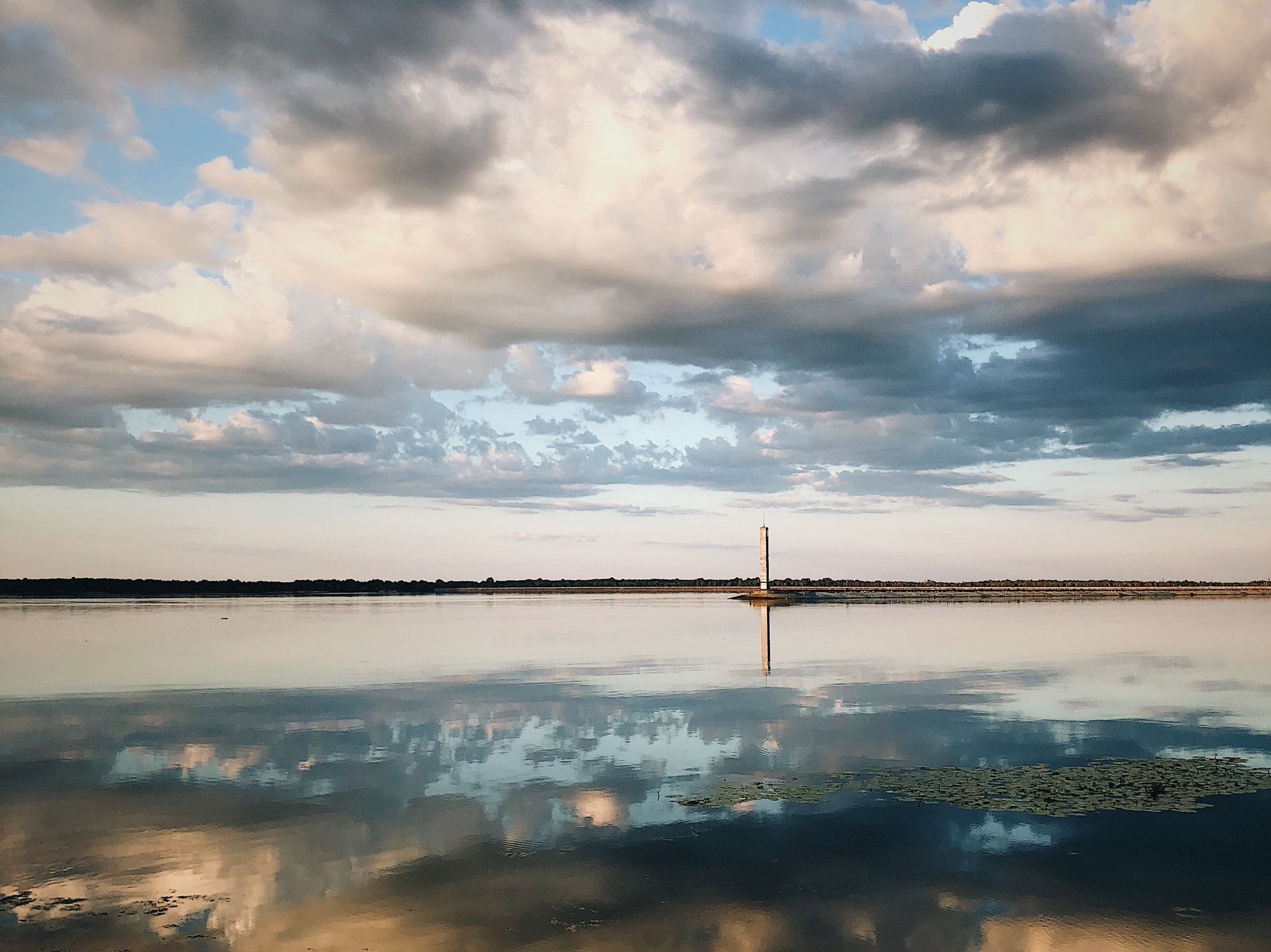 A Lighthouse in the Evening